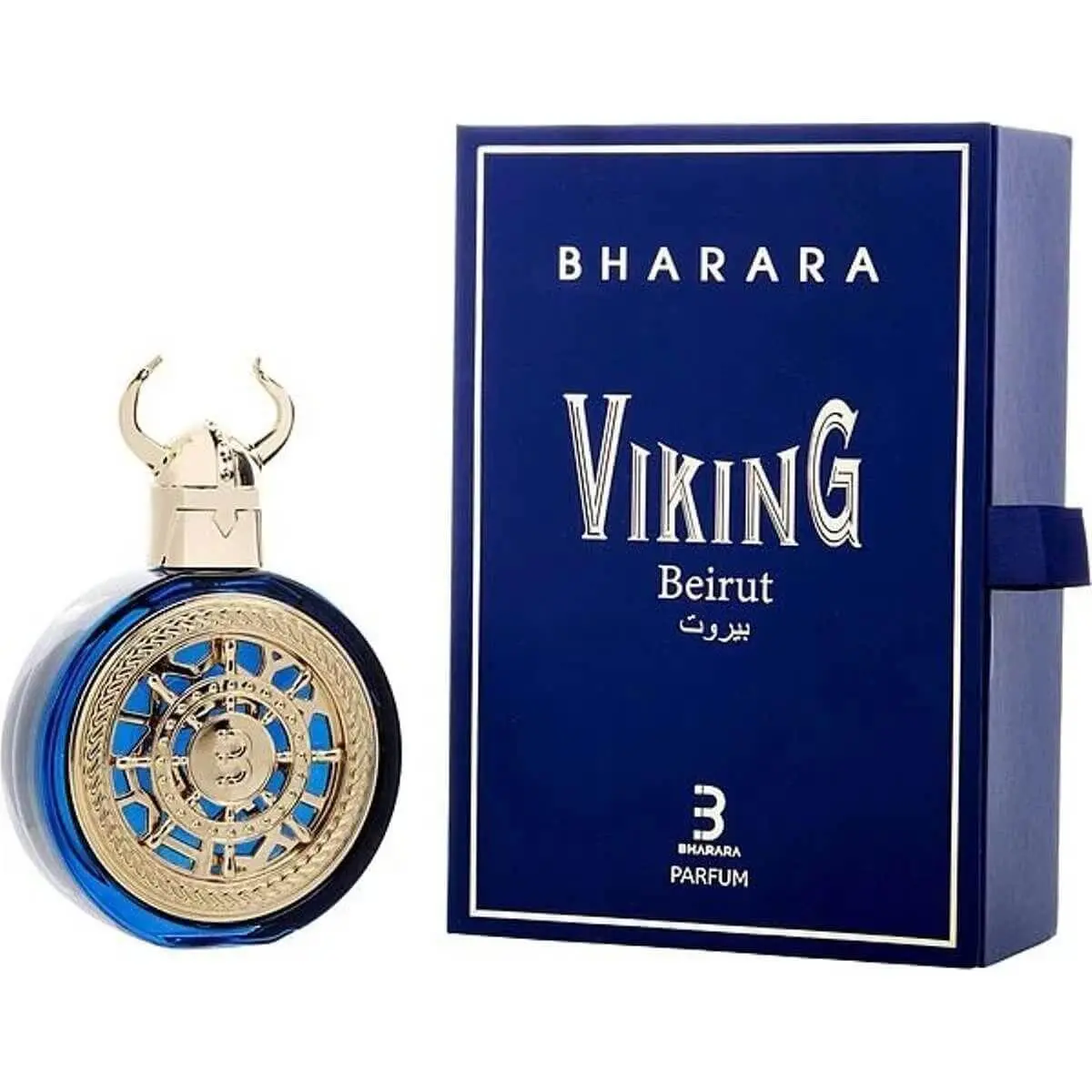 BHARARA Viking Beirut Unisex EDP Fragrance - 3.4oz, Bold Aroma, Zesty Top Notes, Daring Scent, Elevated, Pre-Packed, Aromatic, Fruit-Based, Juicy, New Box Pack, Elevated Unisex Fragrance, Pre-Packed Unisex Fragrance
