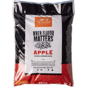 Apple All-Natural Wood Grilling Pellets, 20 lb. Bag