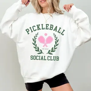 pickleball league sweatshirt, pickleball social club, pickleballer gift, pickleball Sweatshirt, custom team sweatshirt, matching sweatshirts