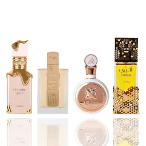 Fakhar Lattafa women + eclaire + atheeri + angham -- 4 piece bundle