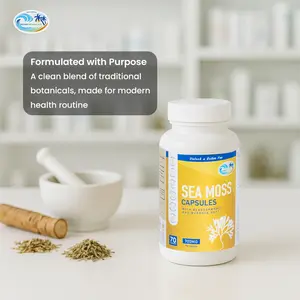 Sea Moss With Bladderwrack And Burdock Root Capsules