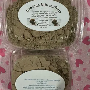 Twisted Mixes Brownie Bite Muffin Mix - 1 lb - 12 Servings - Made in KS - 998-993