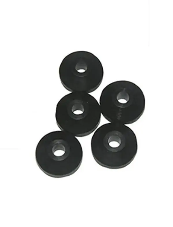 Larsen Supply 113569 Beveled Edge Black Neoprene Faucet Bibb Washer - Size 0.5x0.75 in., Faucet Seal, Pack of 6