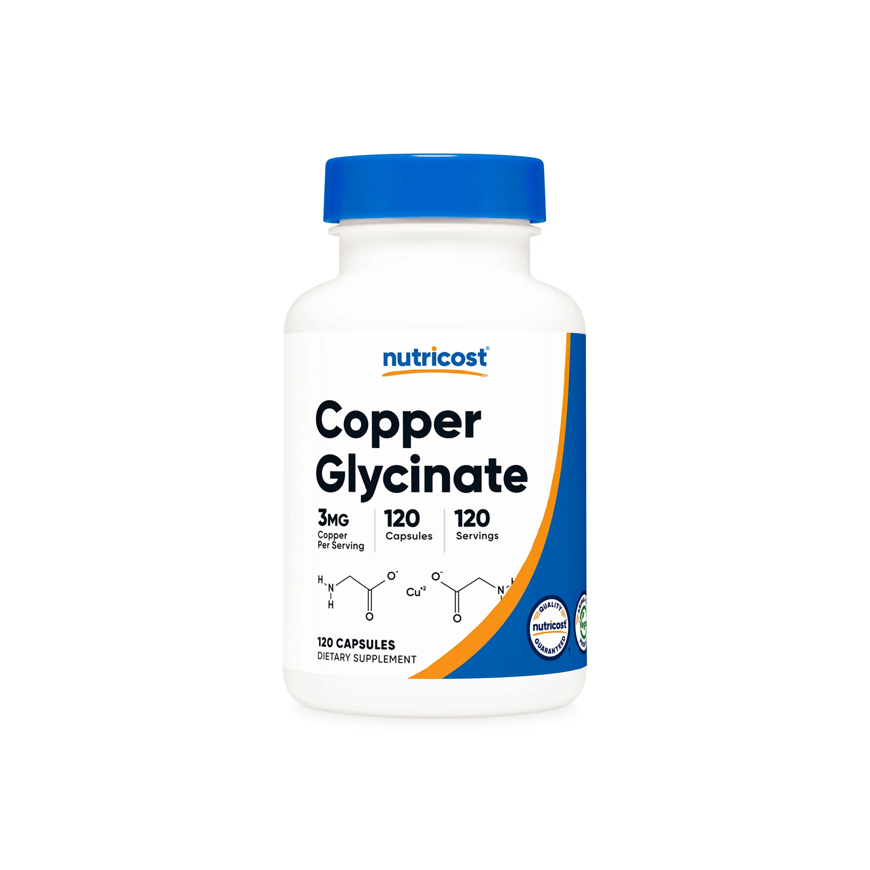 Nutricost Copper Glycinate Capsules