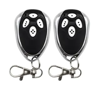 2PCS Garage Gate Remote Control, 433MHz Rolling Code Garage Door Opener for Alutech AT-4, AR-1-500, AN-Motors, ASG1000, AT4, AT