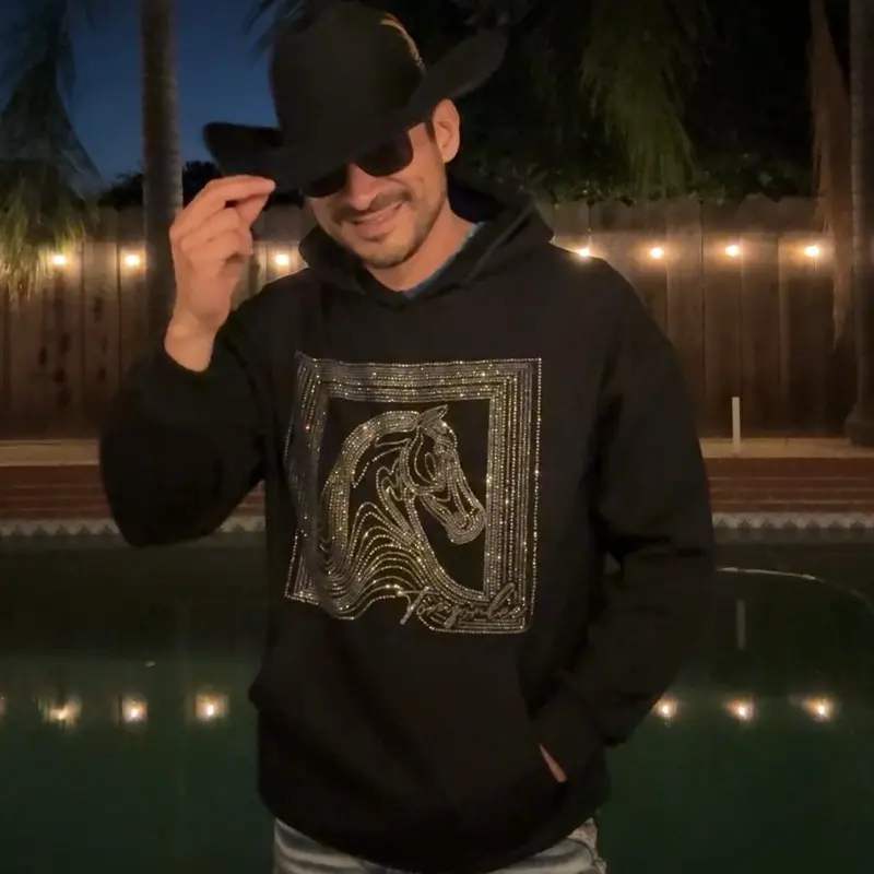 Sudadera con Pedrería