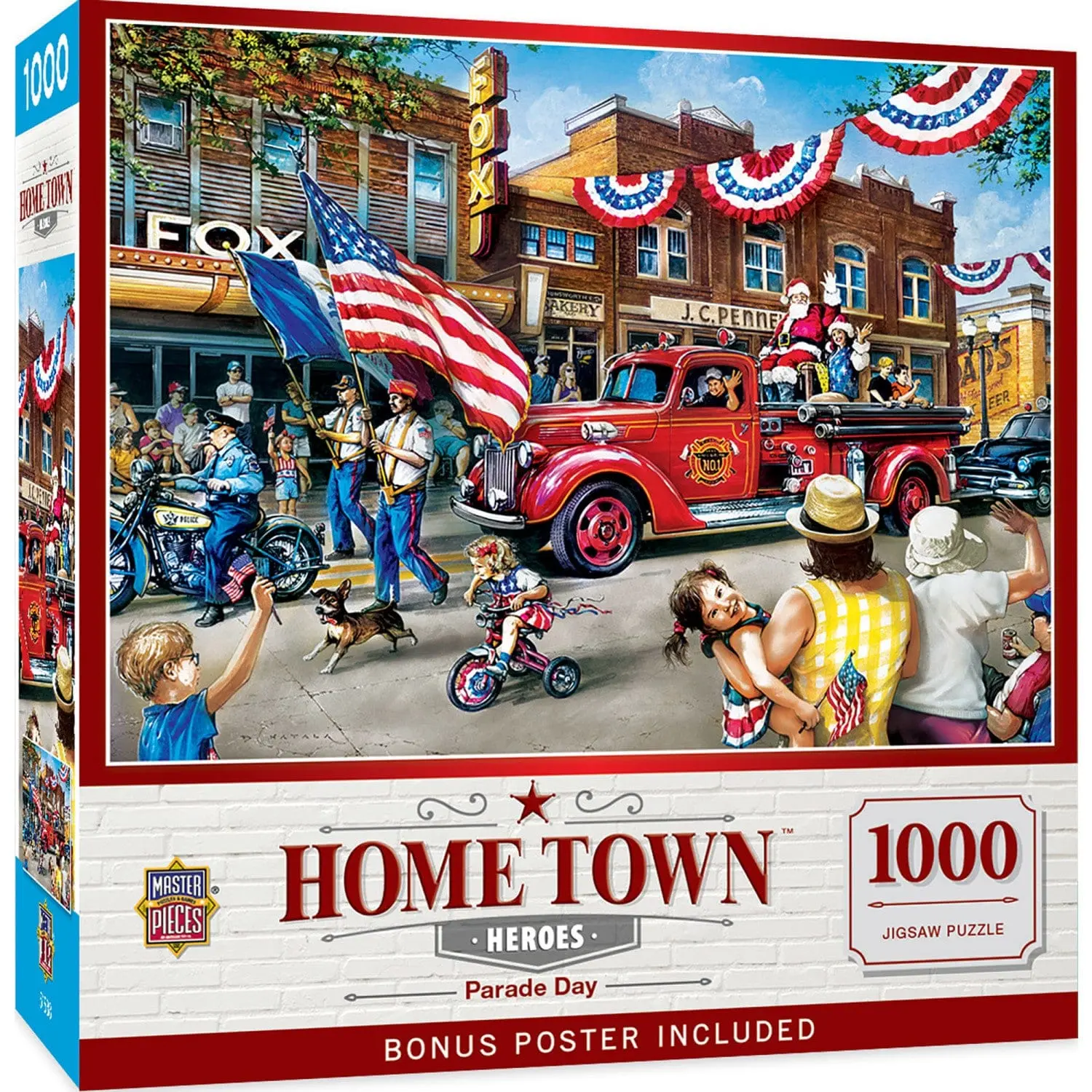 MasterPieces - Hometown Heroes 1000 Piece Jigsaw Puzzle MasterPieces - Hometown Heroes 1000 Piece Jigsaw Puzzle