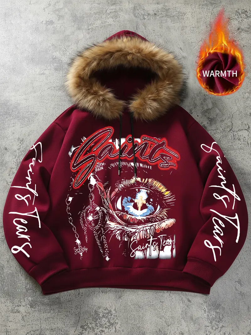 supreme faux fur lined zip up - TikTok Shop