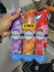 3 Pack Odor-Fighting Room Air Mist Air Freshener Sweet Watermelon Vine Scent 8.8oz