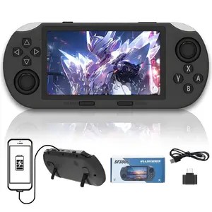 Portable Handheld Game Player, 4.5 Inch IPS Screen Handheld Design Retro Video Game Console for PS1/GBA/SFC/MAME, Gaming Items, Gaming Products, Controller, Gaming Set, Digital, Cyber, Game Peripherals, Wireless Portable Console
