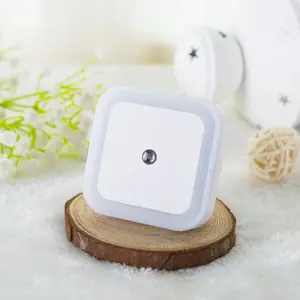 6/12-Pack Motion Activated LED Sensor Night Lights Smart Plug-in Night Lamp Energy-Saving Mini Night Light with Light Control for Bedroom Kids Room Nursery Home Office Hallway Closet Bathroom Creative Gift Novelty Gift for Children Adults
