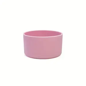 Silicone Water Bottle Boot, Compatible with 20/30/40oz or 12-24oz Tumbler and More Bottles with 2.95in Bottom, Anti-Slip Protective Sleeve for Water Bottle, Candy Color Series Protects Cup Accessories, Drinkware