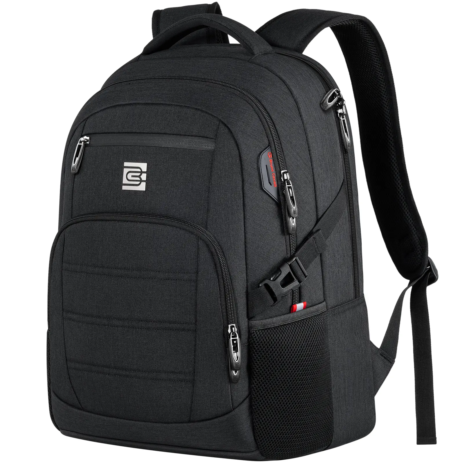 Bruno Cavalli Travel Backpack 17.3Inch, Laptop Backpack 15.6Inch for Men & Women#18504 - Large Capacity Waterproof Durable & Comfortable Design with Separate Laptop Compartment,  Weekend,summerwins