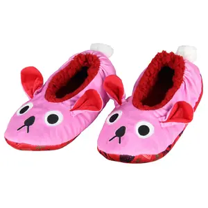 A Christmas Story Pink Bunny Slippers with No-Slip Sole For Women Men