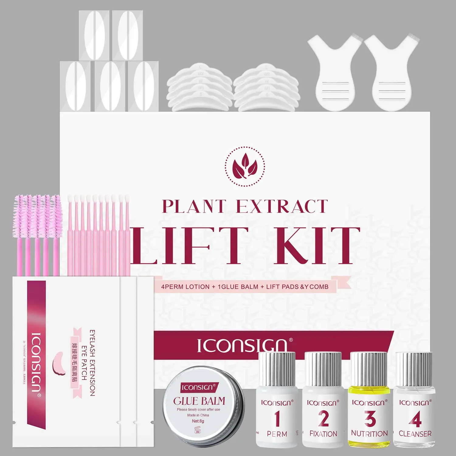Eyelash Lift & Brow Lamination Kit, 6-8 Weeks Long Lasting Eyelash Eyebrow Curling & Lifting Perm Set, Eyelash Eyebrow Duo for Salon & Home Use, Eyebrow Shape, Makeup, Eyebrow Makeup Products