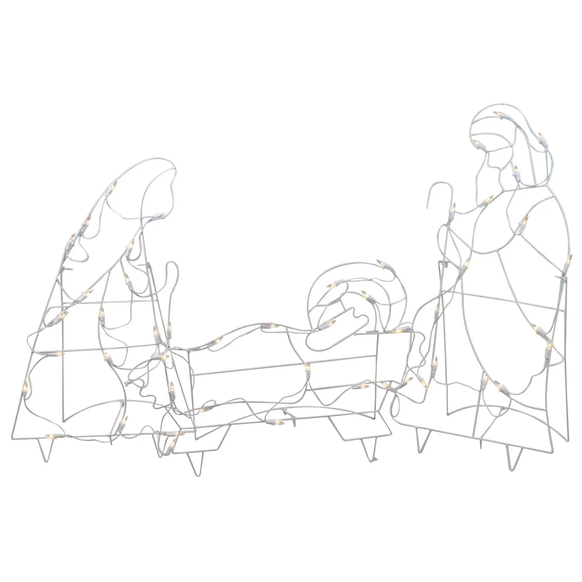 Northlight 3-Piece Holy Family Nativity OutdoorDecor Set