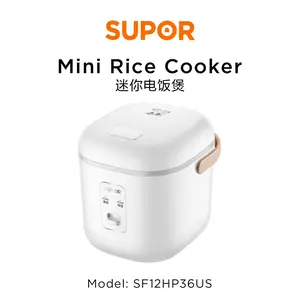 SUPOR Mini Rice Cooker 1.2L - Portable & Lightweight Electric Rice Cooker for 2 People - Perfect for Home Cooking