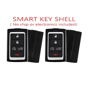 X2 Remote Smart Key SHELL compatible with Jeep Grand Cherokee L 2021 - 2026 M3NWXF0B1