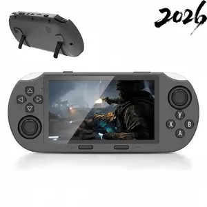 SF3000 Retro Handheld Game Console with 4.5 Inch IPS Screen 3000mAh Battery & 64GB TF Card for Boys Gift Gaming & accessories game Cables cool gadgets boys Box Compact game console retro game consoles gamer gifts for him portable retro game console