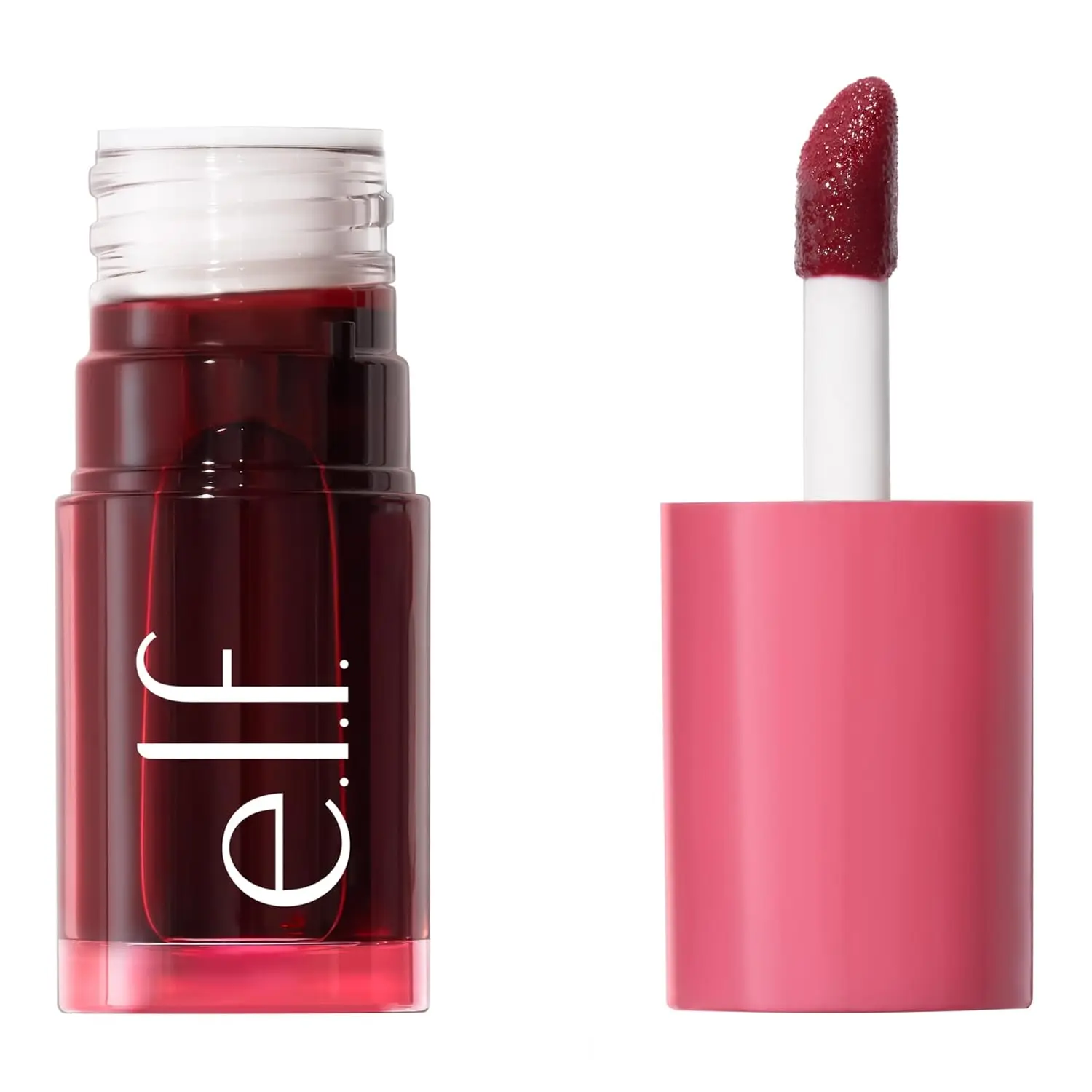 Sheer For It Blush Tint, Multi-Use, Long-Lasting Lip & Cheek Makeup, Creates A Natural Flush Finish, Vegan & Cruelty-Free, Left On Red