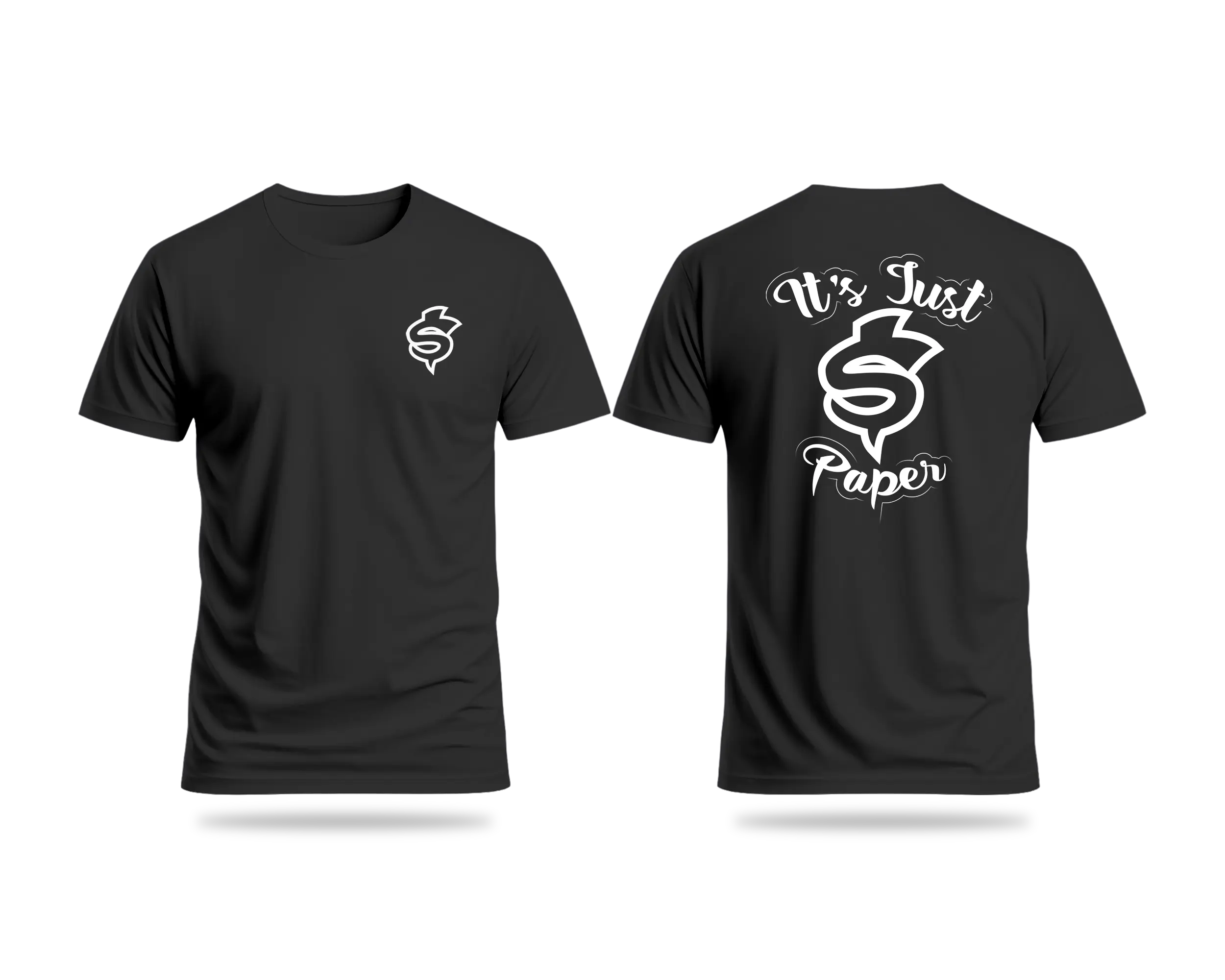 It’s just paper shirt 💸💵💰  (black/white)
