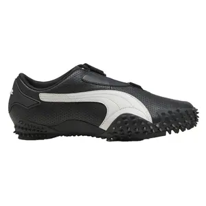PUMA Mens Mostro Perforated Slip On Sneakers Shoes Casual - Black