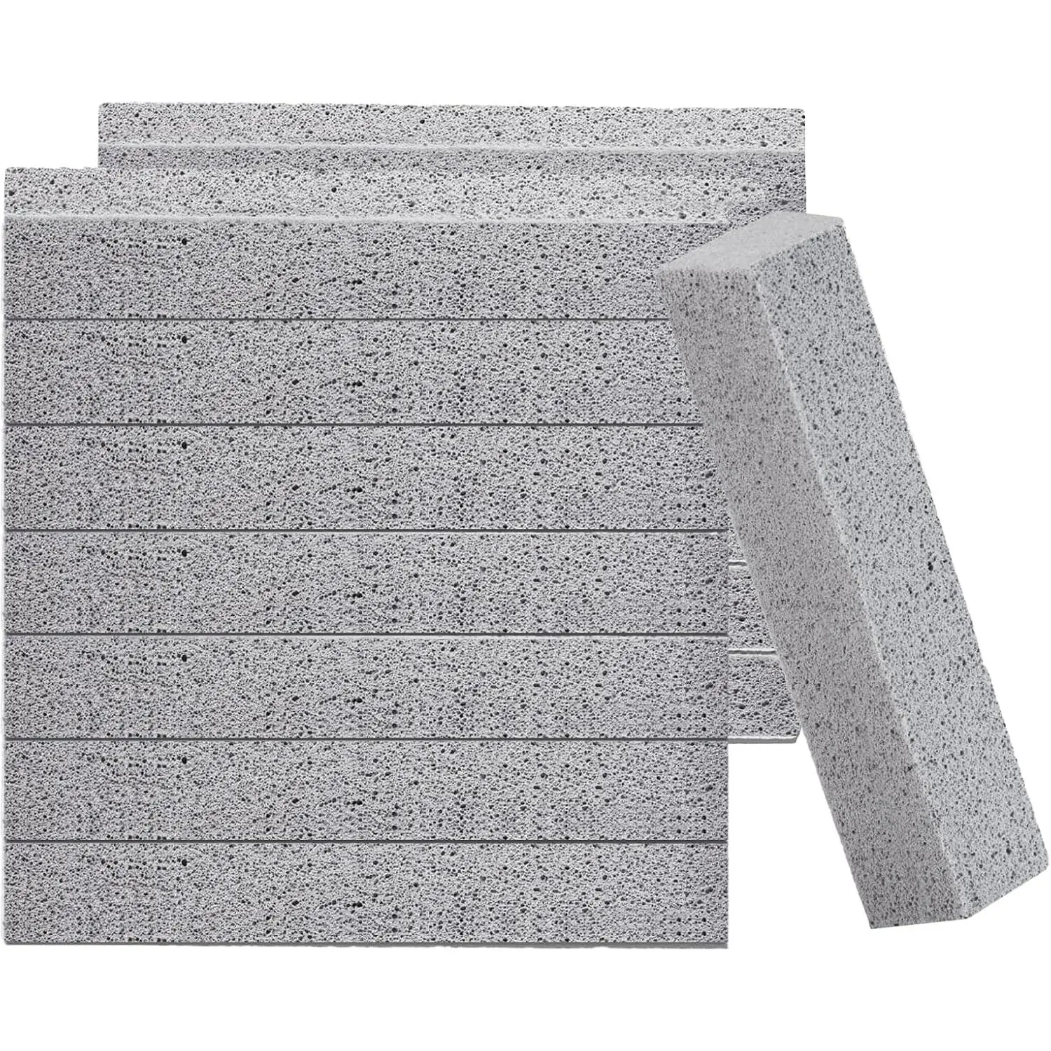14 Pack Pumice Stone for Toilet Bowl Cleaning, Powerfully Cleans Hard Water Rings, for Cleaning Toilets, Bathtubs, Grills, Swimming Pools, Sinks
