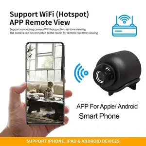 X5 HD Mini Camera WiFi Baby Monitor Indoor Safety Security Surveillance Camcorder IP Cam Audio Video Recorder Wearable