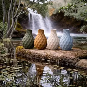 Modern Form Collection- Serenity Vase | Neutral Designer Home Decor