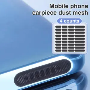 40Counts Mobile Phone Dustproof Net Stickers - Guard Against Dust with Soft, Thin Material