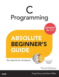 USED-C Programming Absolute Beginner's Guide by Perry, Greg (Paperback)
