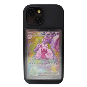 Showcased iPhone 15, The Trading Card Phone Case