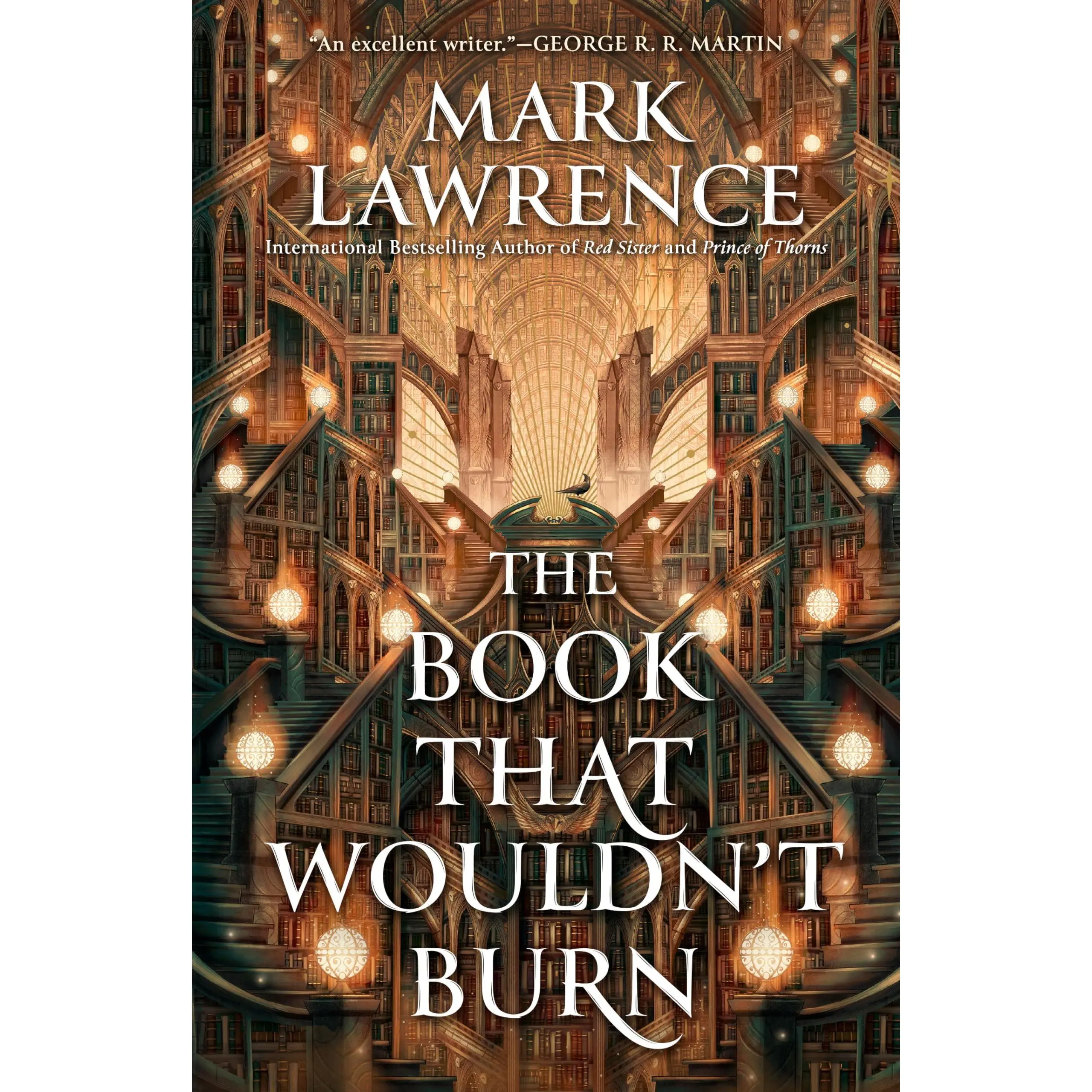 The Book That Wouldn't Burn -- Mark Lawrence - Paperback