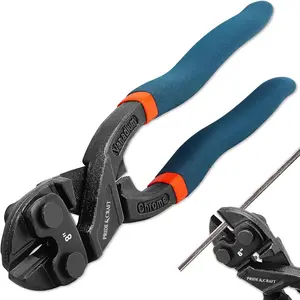 8 Inch Mini Bolt Cutter – Portable Heavy Duty Cutter for Wires, Bolts & Chains for DIY & Electrical Work