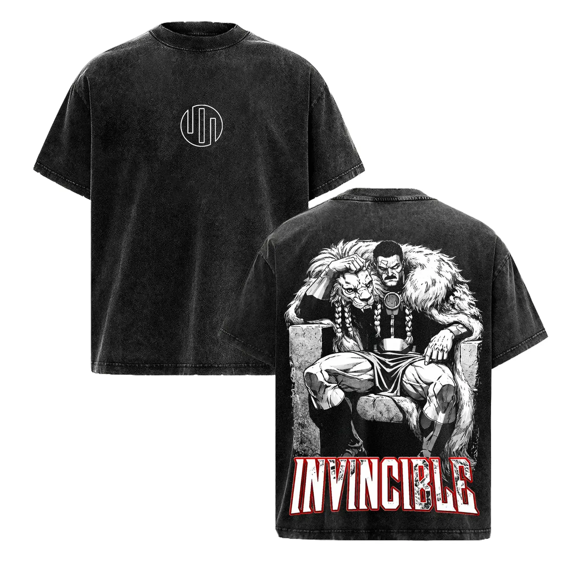Thragg Invincible T-Shirt, Viltrumite King Graphic Tee, Ultimate Power Warrior Streetwear, Dark Comic 90s Graphic American Casual Short Sleeve Tee | Premium Soft Cotton Classic Unisex T-Shirt for Daily, Gym & Streetwear | Oversized Vintage Washing T-Shirt