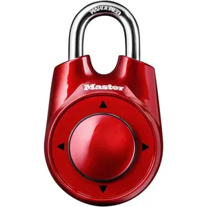 Directional Combination Lock, Set Your Own Directional Lock, Combination Lock for Gym and School Lockers, 1500iD Colors May Vary
