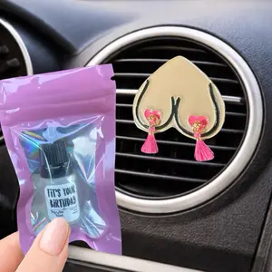 Bewbie Tassel Charm Felt Diffuser + Fragrance Oil gift set | Pink