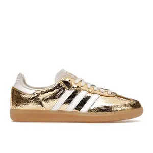 adidas Samba OG Gold Metallic Cracked Leather (Women's) (women) by StockX adidas Samba OG Gold Metallic Cracked Leather (Women's) (women) by StockX