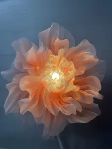 Flower Lamp - 32inches flower Design with Warm LED Lights for Home Decor and Ambiance Enhancing Cozy Atmosphere