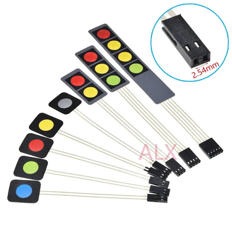 4 Key Membrane Switch Keypad