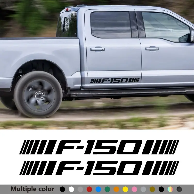 2 pieces of Ranger Raptor F-150 F150 pickup truck engine hood decals, Automotive Decals, Decal for Trucks, striped vinyl stickers, self-adhesive body decoration, Car Vehicle Decoration