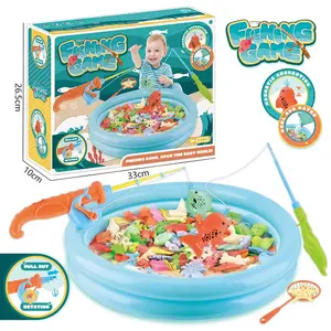 48PCS Magnetic Fishing Bath Toys Game Set,Swimming Fish Toys for Bathtub,Water Table Bathtub Toys for Toddlers Kids Age 3-6, Pool Toys for Pretend Play&Education Teaching&Learning Colors