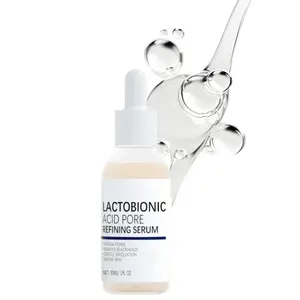 Lactobionic Acid Exfoliating Serum - Gentle Pore Refining Treatment for Smooth Texture & Oil Control, Lightweight Daily Formula for Sensitive Skin, 1 fl oz (30ml)