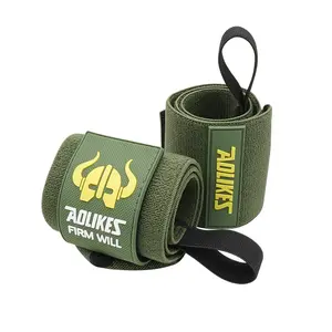 Weight Lifting Wrist Wraps – Thumb Loop, Adjustable Support for Men & Women | Gym Straps for Powerlifting, Deadlifts, Dumbbells & Heavy Lifts