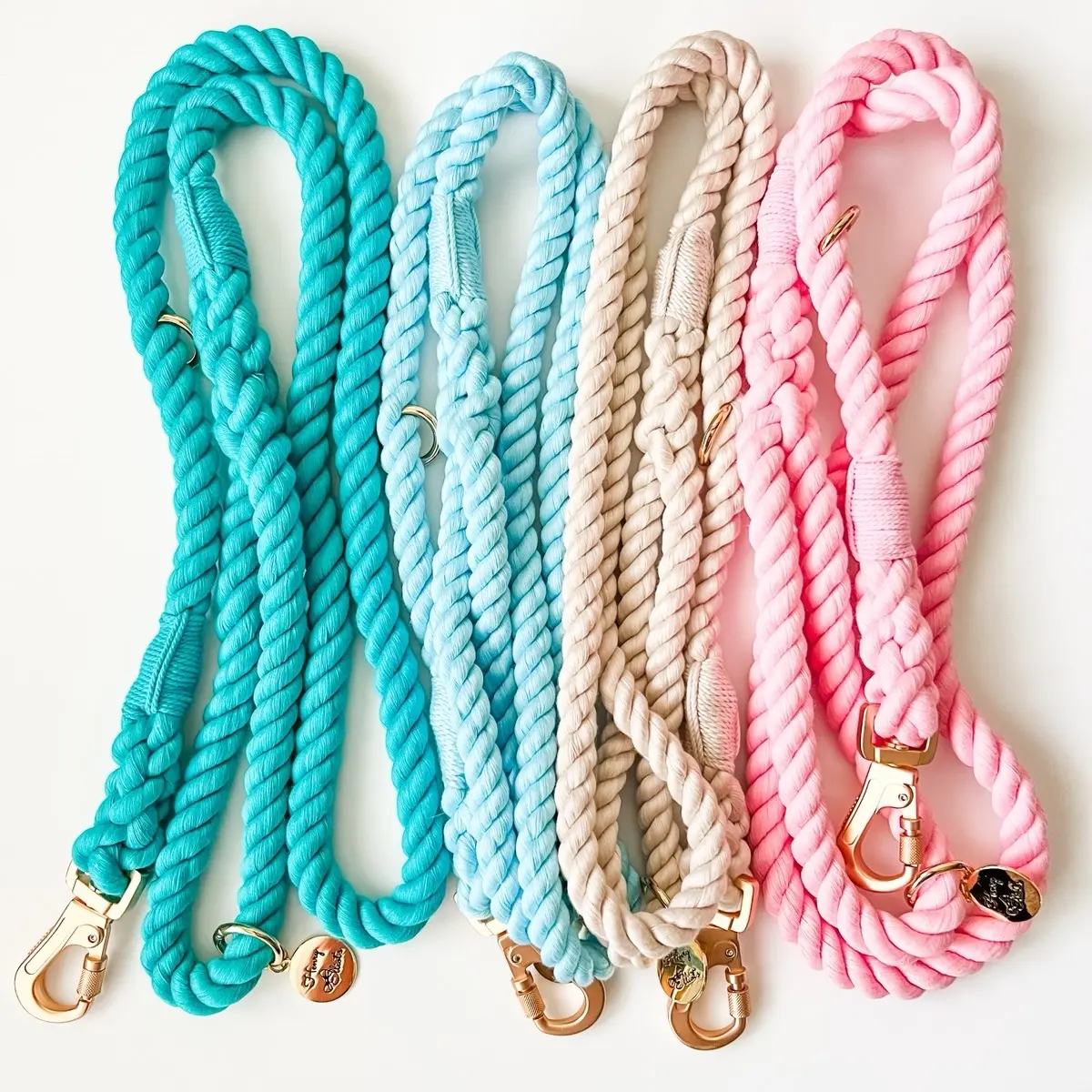 Cotton Rope Leash Summer Collection