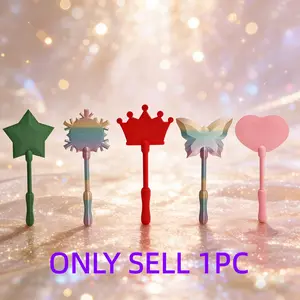 2026 New 3D Printed Starlight Magic Wand, NFC Tap to Pay Contactless Payment Card Holder, Cute Fairy Stick Accessory, Portable Card Case Gift, Business Card Holder
