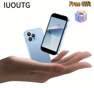 IUOUTG Mini Smartphone - 3G, 3-Inch Screen,Toy Tablet,Little small Phone, Wifi, GPS, 2GB+16GB, Android, mini phone for kids ,Dual Card Slots, Black/Pink/Blue