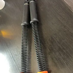 Weighted Cordless Battle Ropes 2PCS, New Upgrade Quiet Ropeless Training Rope Fitness Equipment for Home Gym, HIIT Workouts, Full-Body Exercise, Noise-Free Portable Workout Gear