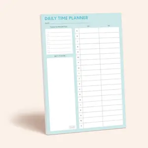 SWEETZER & ORANGE Sweetzer & Orange Time Block Planner 7x10” Day Planner with To Do List, Checklist, and Appointment Pad for Productivity