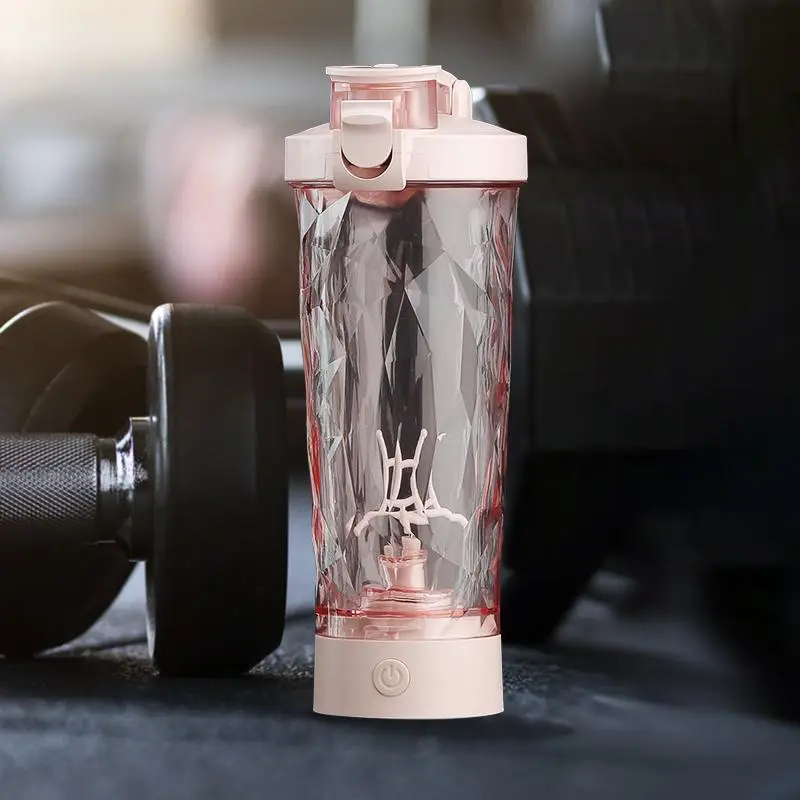 USB Rechargeable Electric Protein Shaker Bottle, 24oz Large Capacity Blender Bottle, Portable Blender Cup for Home Kitchen Gym, Portable Blender For Shakes And Smoothies